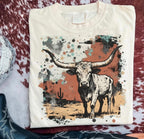 Western Longhorn Bull