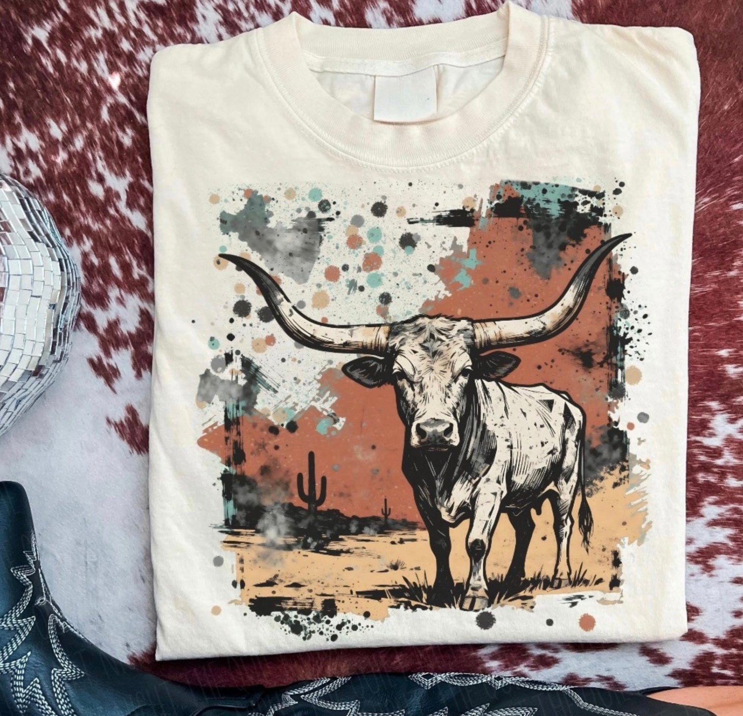 Western Longhorn Bull
