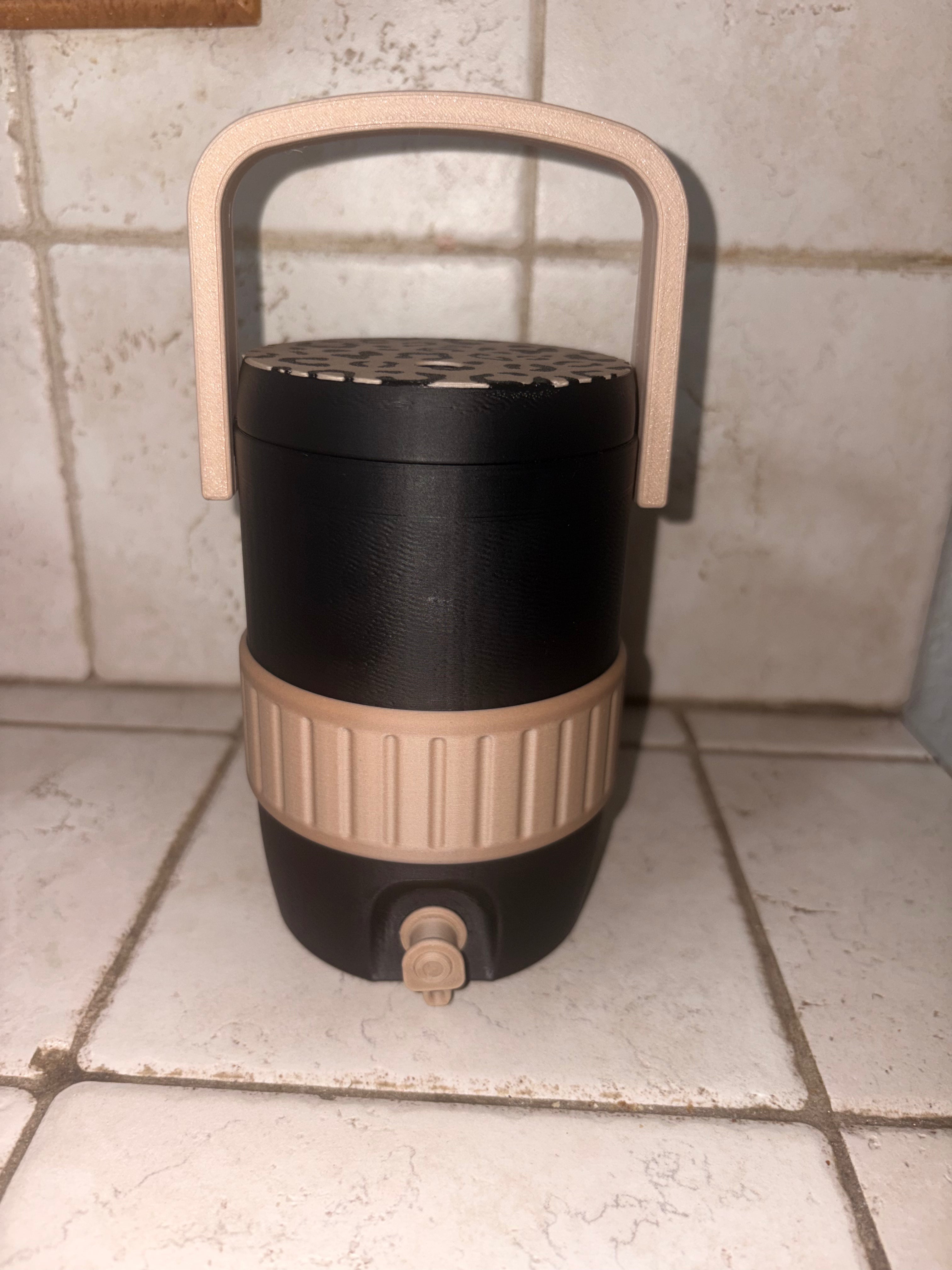 Cheetah Print Cooler Koozie
