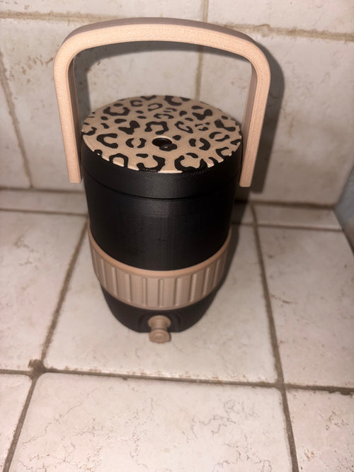 Cheetah Print Cooler Koozie